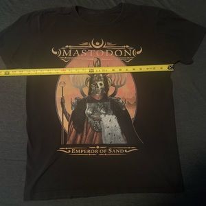 Black Mastadon 2017 Tour T Shirt